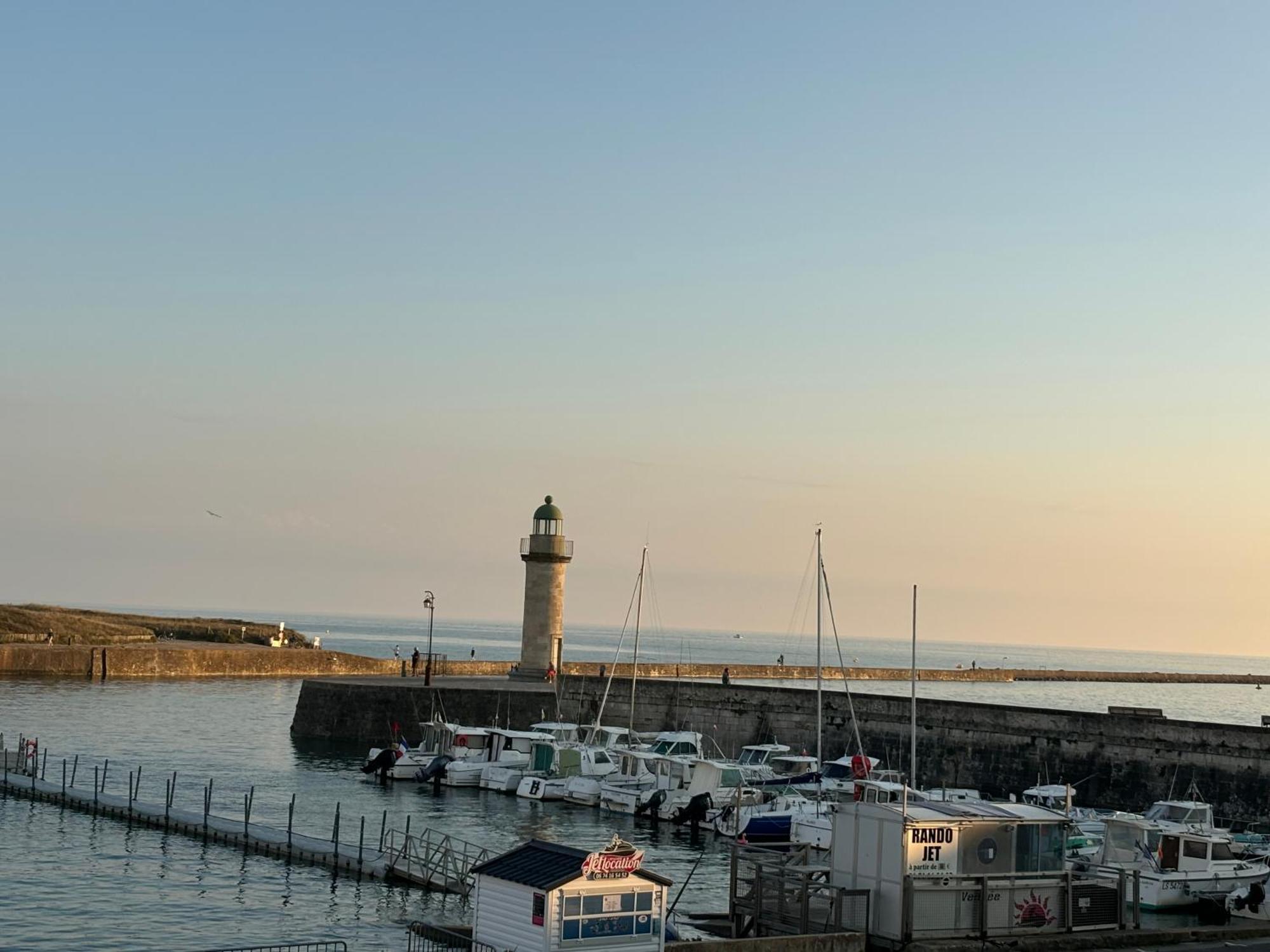 Vue Panoramique Port Et Ocean Apartment Saint Gilles Croix de vie Ngoại thất bức ảnh
